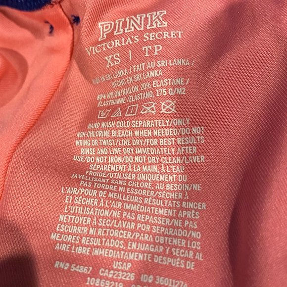 PINK Victoria's Secret rouched bikini swimsuit bottoms-size XS - Picture 8 of 8